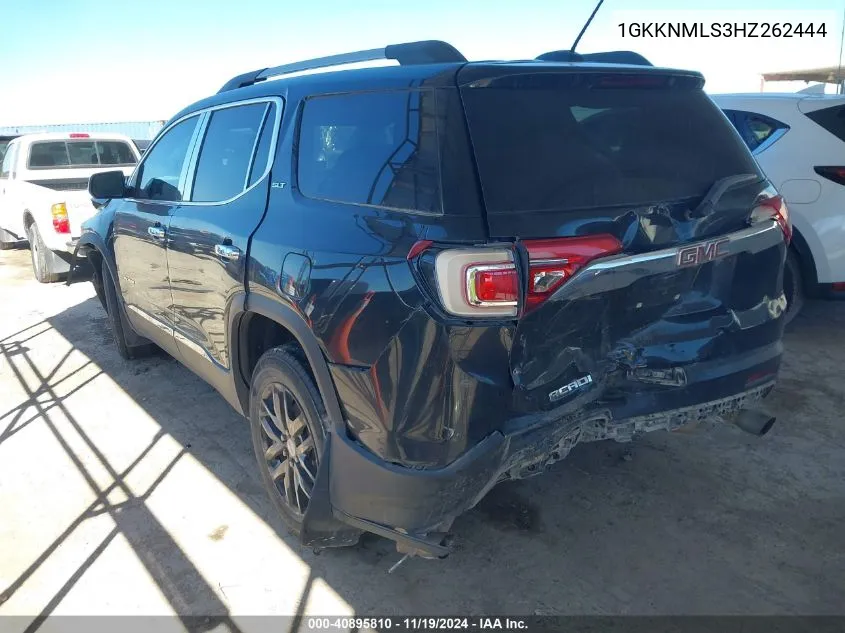 1GKKNMLS3HZ262444 2017 GMC Acadia Slt-1