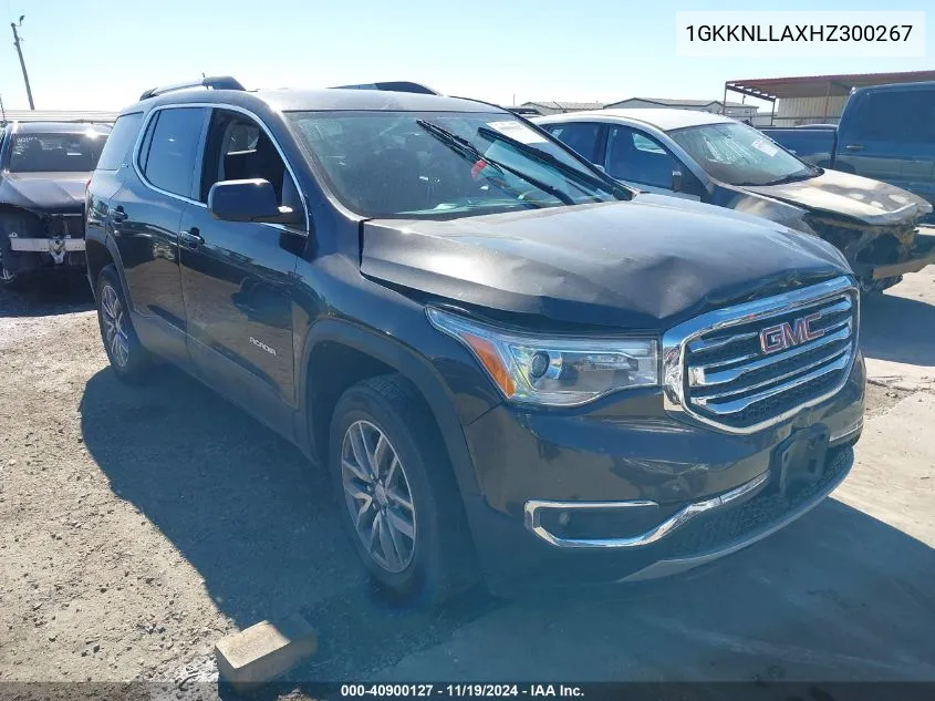 2017 GMC Acadia Sle-2 VIN: 1GKKNLLAXHZ300267 Lot: 40900127