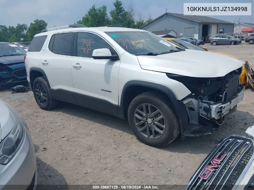 1GKKNULS1JZ134998 2018 GMC Acadia Slt-1