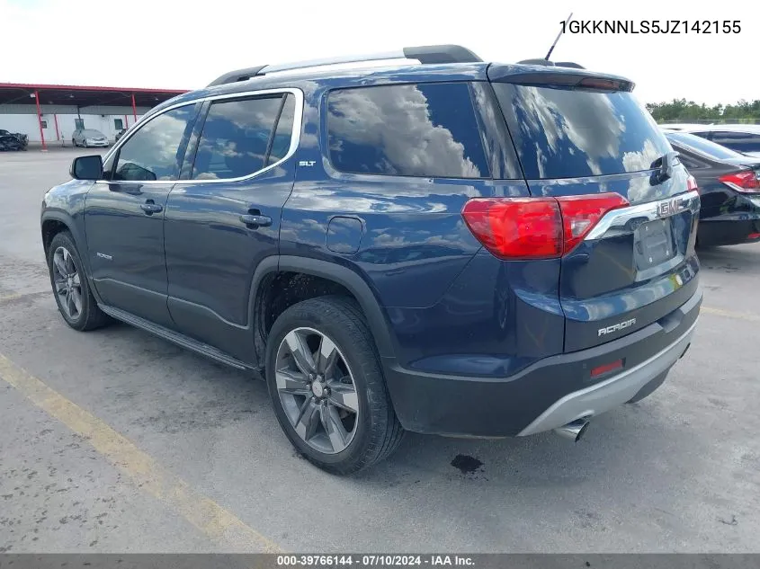 1GKKNNLS5JZ142155 2018 GMC Acadia Slt-2