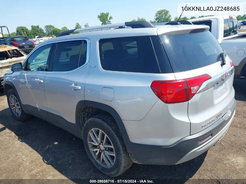 1GKKNLLA0JZ248685 2018 GMC Acadia Sle-2