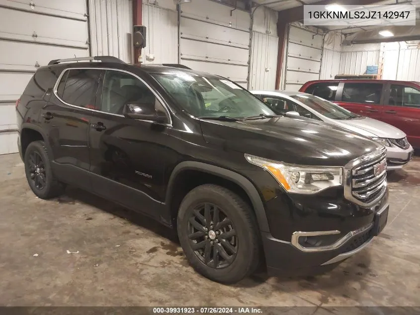 1GKKNMLS2JZ142947 2018 GMC Acadia Slt-1