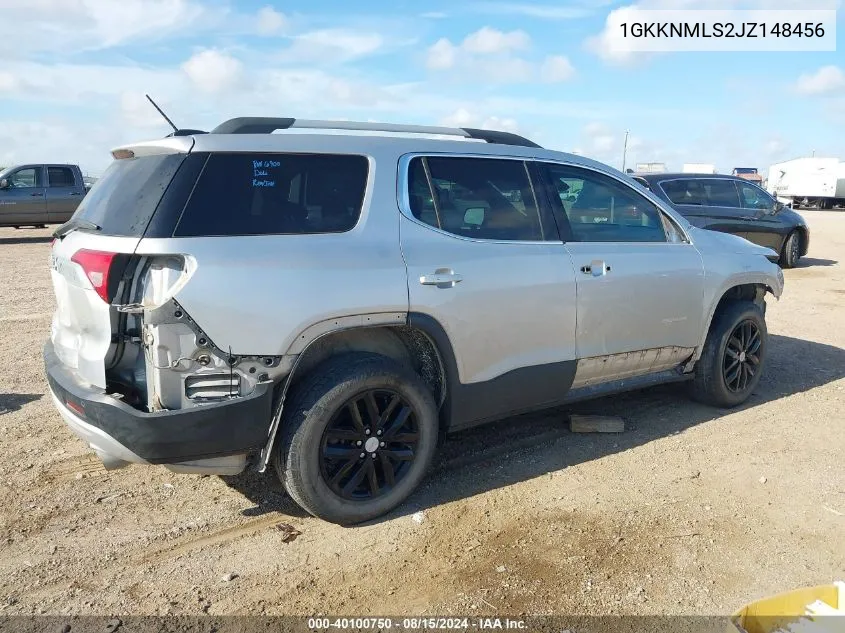 2018 GMC Acadia Slt-1 VIN: 1GKKNMLS2JZ148456 Lot: 40100750