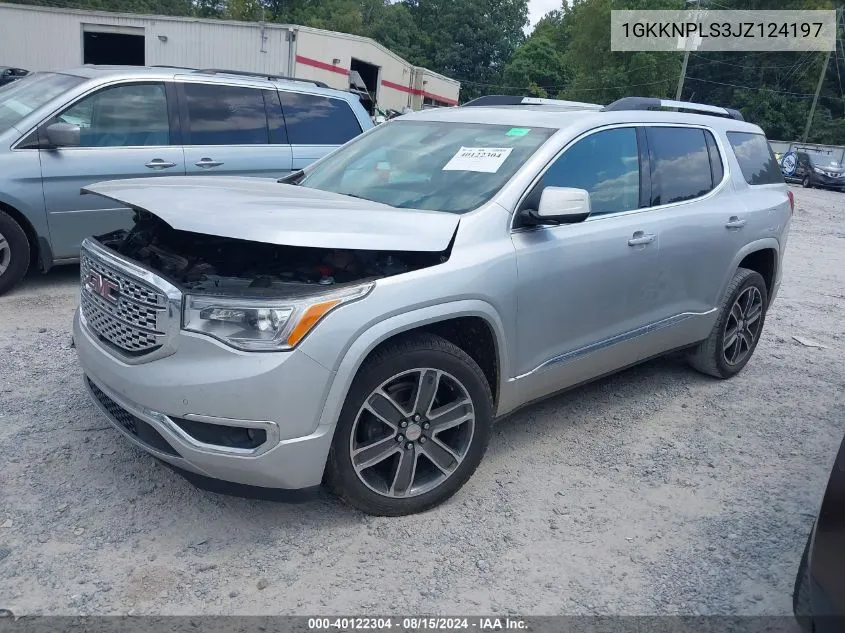 1GKKNPLS3JZ124197 2018 GMC Acadia Denali