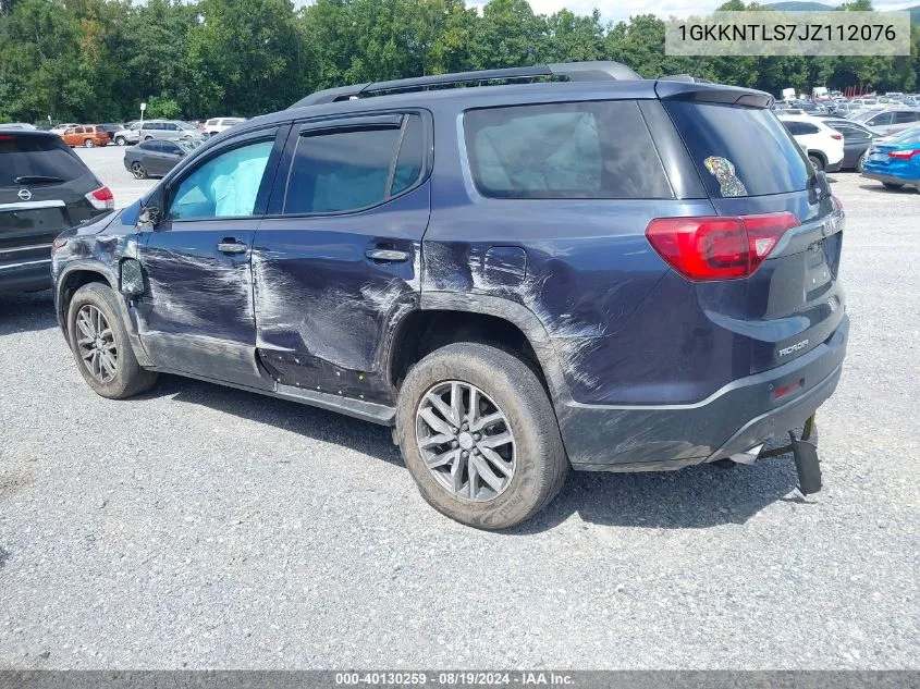 1GKKNTLS7JZ112076 2018 GMC Acadia Sle-2