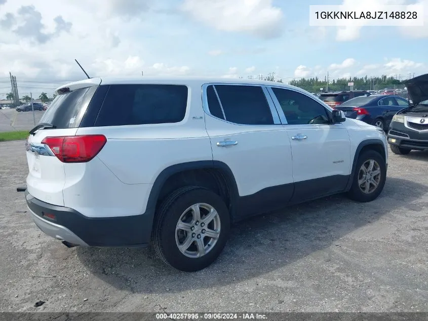 1GKKNKLA8JZ148828 2018 GMC Acadia Sle-1