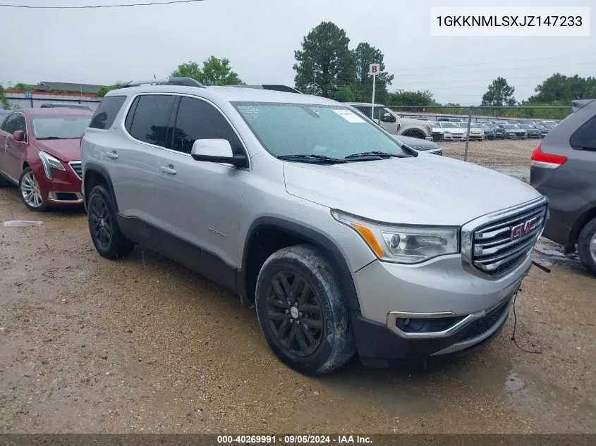 2018 GMC Acadia Slt-1 VIN: 1GKKNMLSXJZ147233 Lot: 40269991