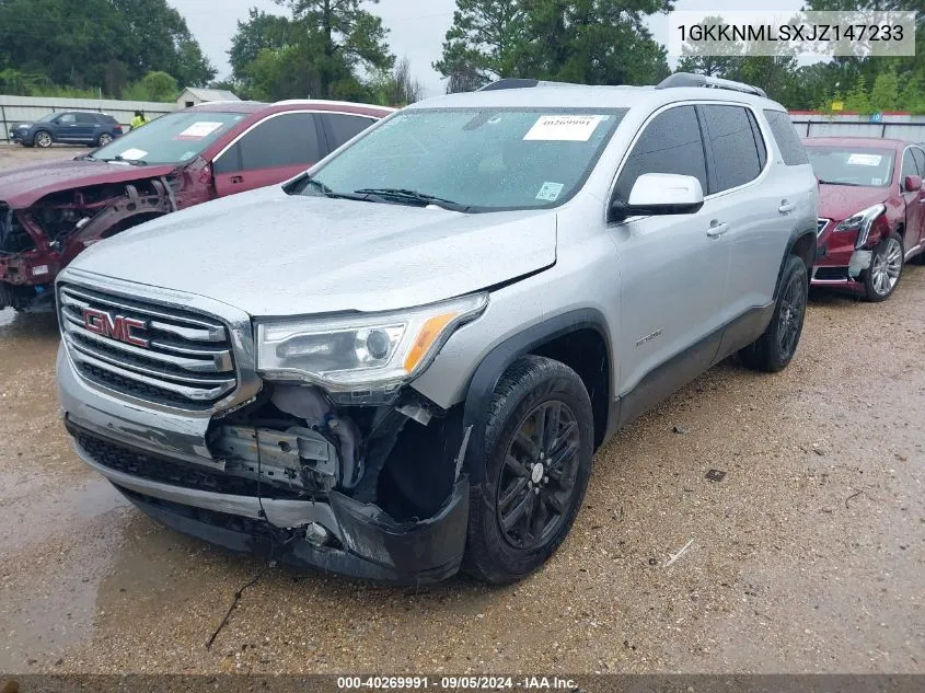 1GKKNMLSXJZ147233 2018 GMC Acadia Slt-1