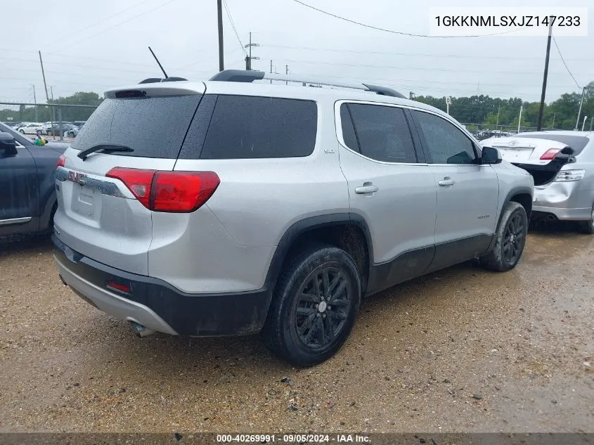 2018 GMC Acadia Slt-1 VIN: 1GKKNMLSXJZ147233 Lot: 40269991