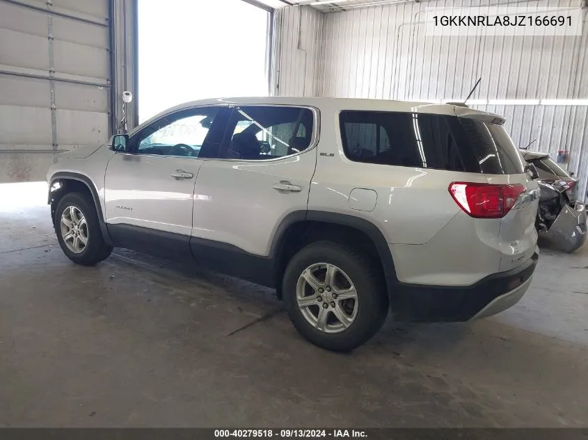 1GKKNRLA8JZ166691 2018 GMC Acadia Sle