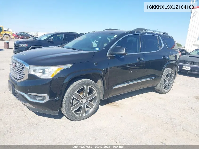 2018 GMC Acadia Denali VIN: 1GKKNXLSXJZ164180 Lot: 40297682