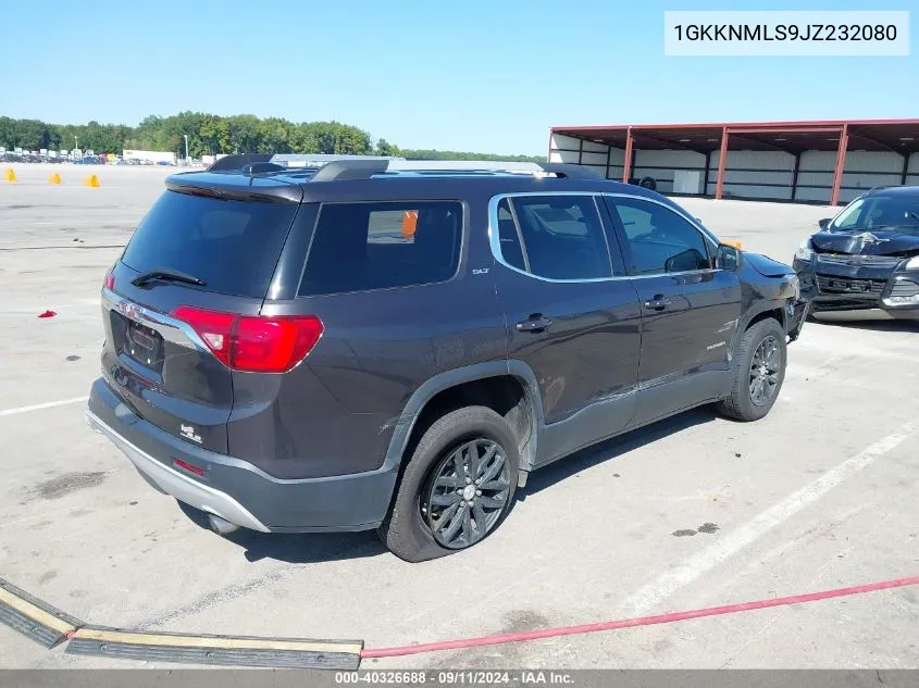 2018 GMC Acadia Slt-1 VIN: 1GKKNMLS9JZ232080 Lot: 40326688