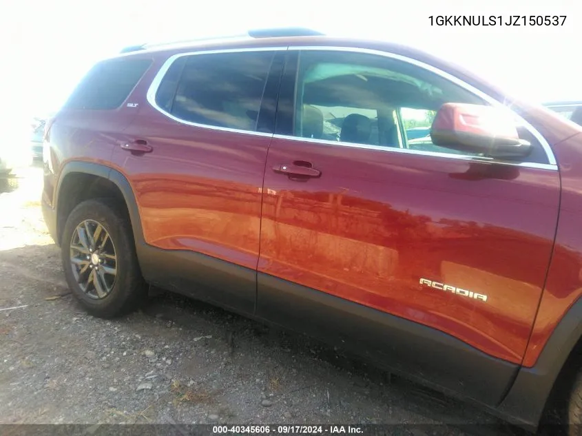 1GKKNULS1JZ150537 2018 GMC Acadia Slt-1