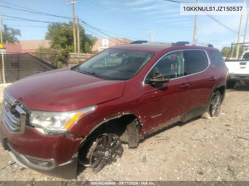 1GKKNULS1JZ150537 2018 GMC Acadia Slt-1