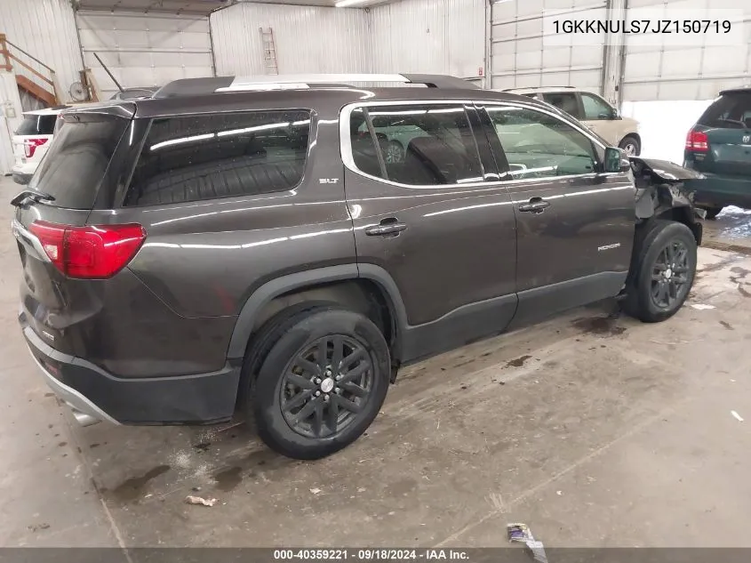 2018 GMC Acadia Slt-1 VIN: 1GKKNULS7JZ150719 Lot: 40359221