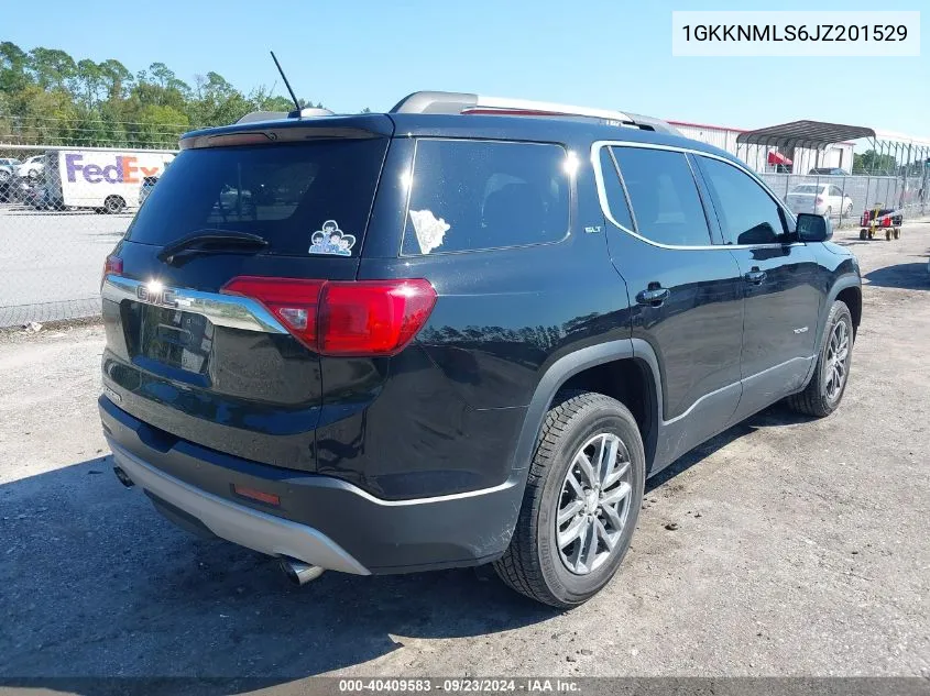 1GKKNMLS6JZ201529 2018 GMC Acadia Slt-1