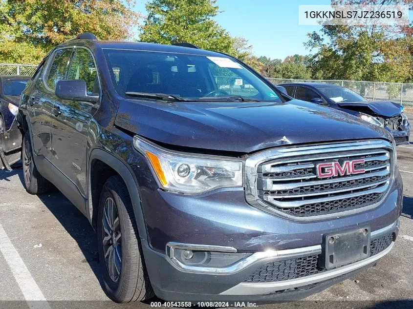 2018 GMC Acadia Sle VIN: 1GKKNSLS7JZ236519 Lot: 40543558