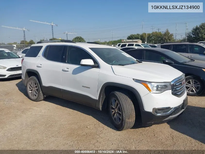 2018 GMC Acadia Sle-2 VIN: 1GKKNLLSXJZ134900 Lot: 40556403