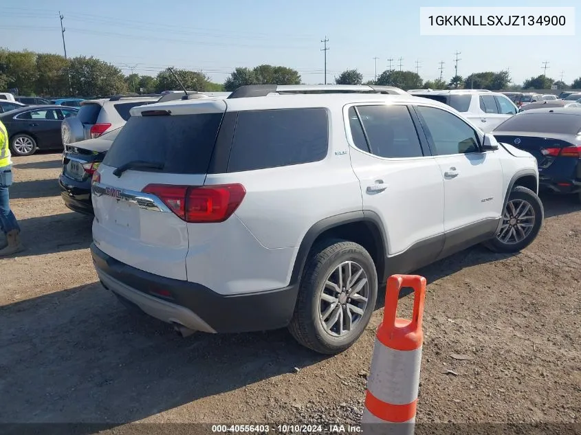 2018 GMC Acadia Sle-2 VIN: 1GKKNLLSXJZ134900 Lot: 40556403