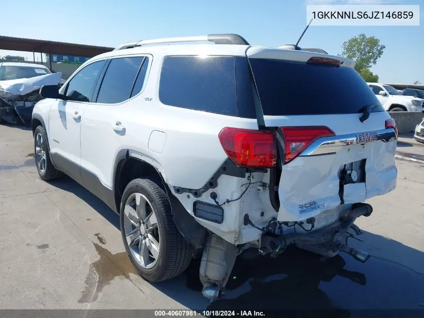 2018 GMC Acadia Slt-2 VIN: 1GKKNNLS6JZ146859 Lot: 40607981