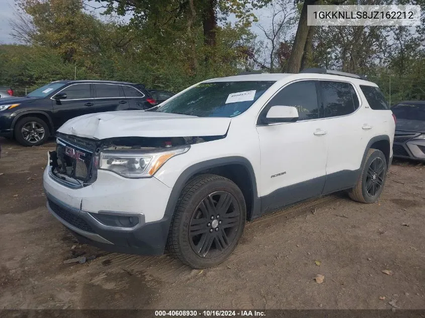 2018 GMC Acadia Sle-2 VIN: 1GKKNLLS8JZ162212 Lot: 40608930