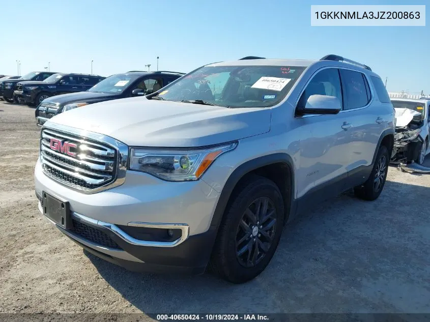 1GKKNMLA3JZ200863 2018 GMC Acadia Slt-1