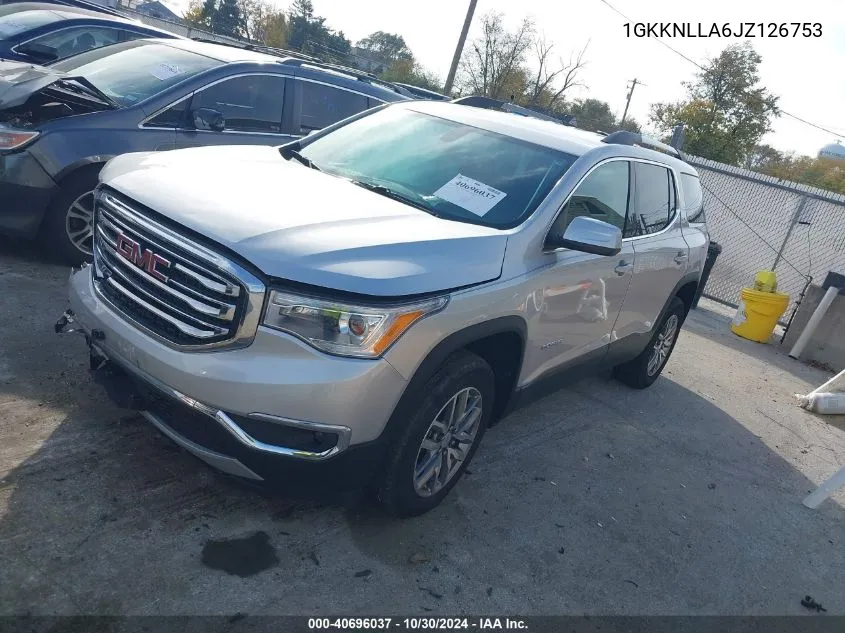 1GKKNLLA6JZ126753 2018 GMC Acadia Sle-2