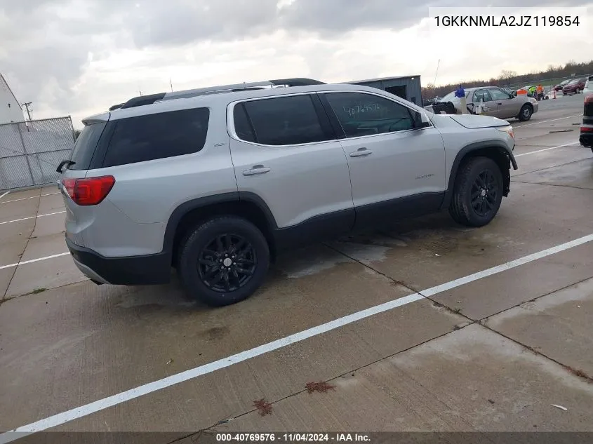 2018 GMC Acadia Slt-1 VIN: 1GKKNMLA2JZ119854 Lot: 40769576