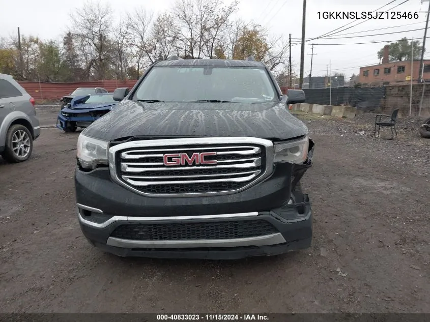 2018 GMC Acadia Sle-2 VIN: 1GKKNSLS5JZ125466 Lot: 40833023