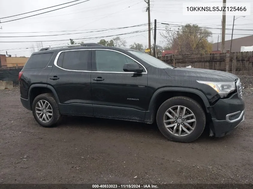 2018 GMC Acadia Sle-2 VIN: 1GKKNSLS5JZ125466 Lot: 40833023