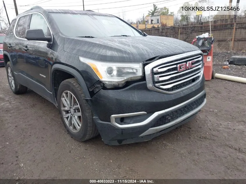 2018 GMC Acadia Sle-2 VIN: 1GKKNSLS5JZ125466 Lot: 40833023