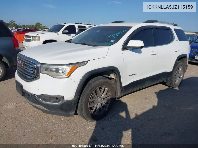 1GKKNLLA5JZ115159 2018 GMC Acadia Sle-2