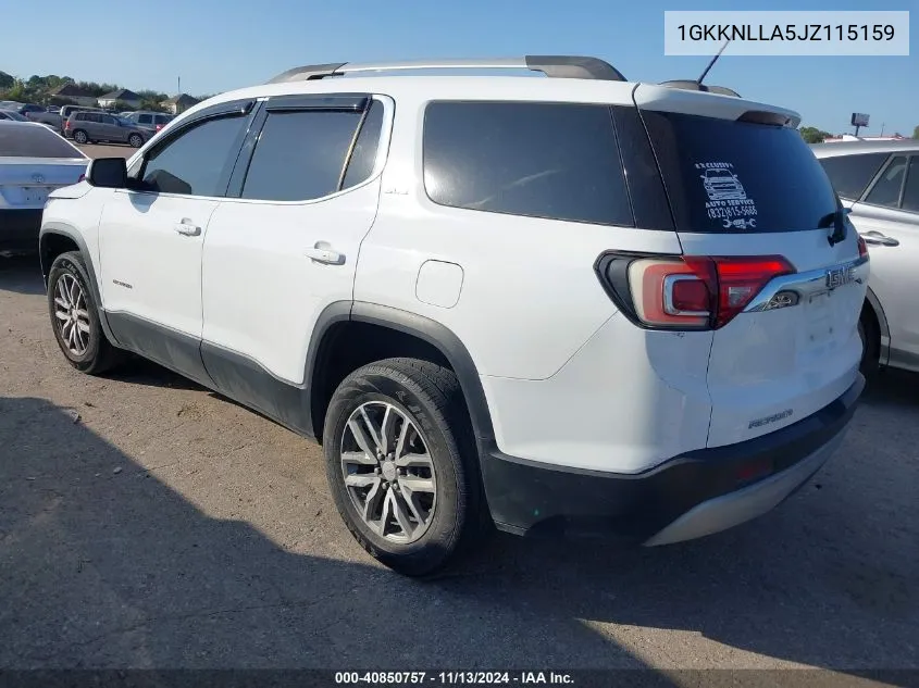 1GKKNLLA5JZ115159 2018 GMC Acadia Sle-2