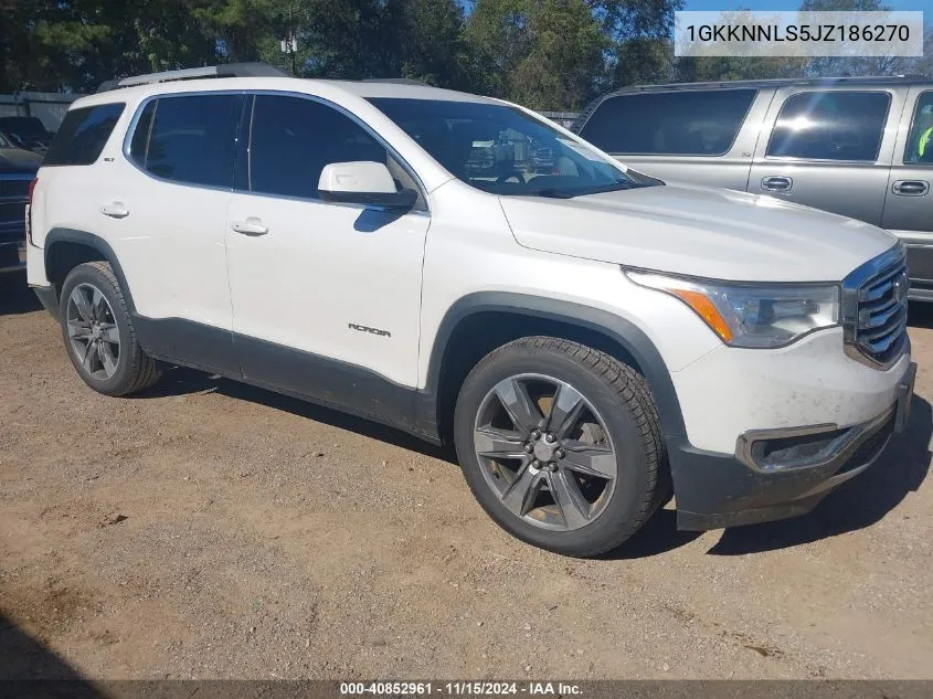 2018 GMC Acadia Slt-2 VIN: 1GKKNNLS5JZ186270 Lot: 40852961