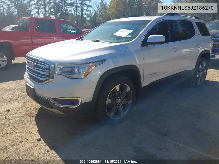 2018 GMC Acadia Slt-2 VIN: 1GKKNNLS5JZ186270 Lot: 40852961