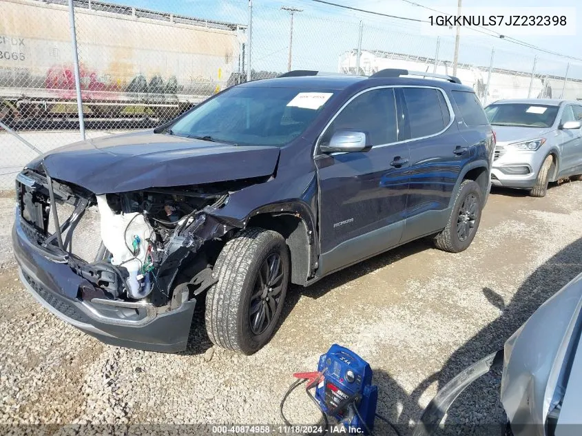 2018 GMC Acadia Slt-1 VIN: 1GKKNULS7JZ232398 Lot: 40874958