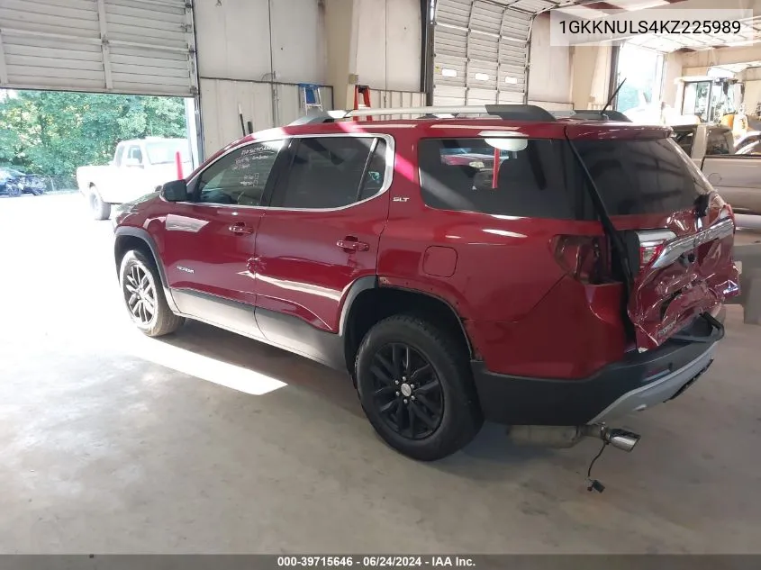 1GKKNULS4KZ225989 2019 GMC Acadia Slt-1