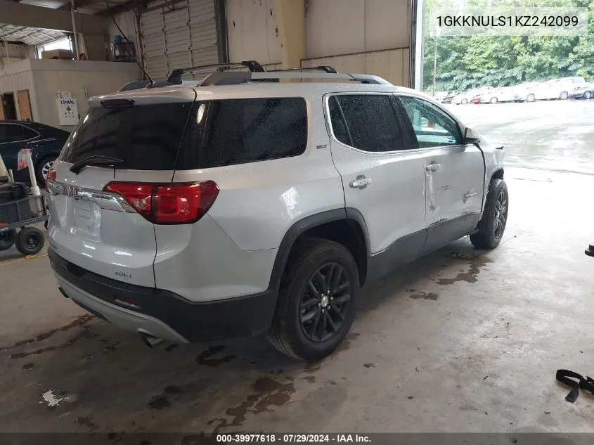 1GKKNULS1KZ242099 2019 GMC Acadia Slt-1