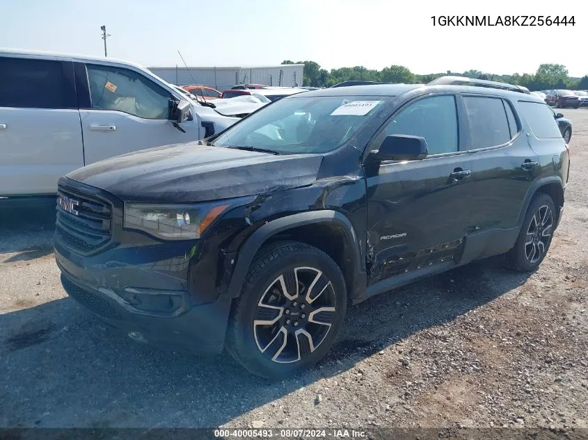 1GKKNMLA8KZ256444 2019 GMC Acadia Slt-1