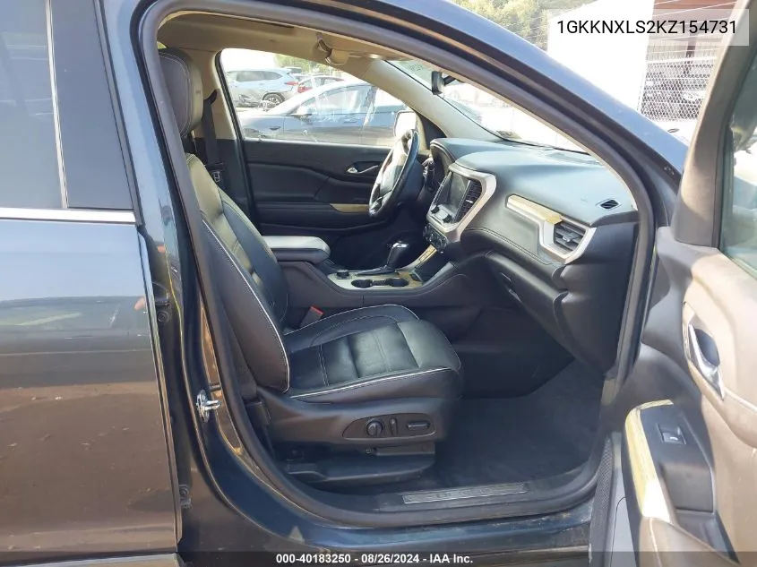 1GKKNXLS2KZ154731 2019 GMC Acadia Denali