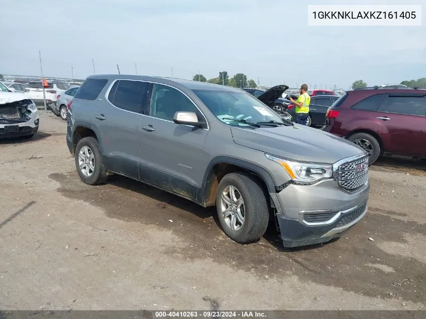 1GKKNKLAXKZ161405 2019 GMC Acadia Sle-1