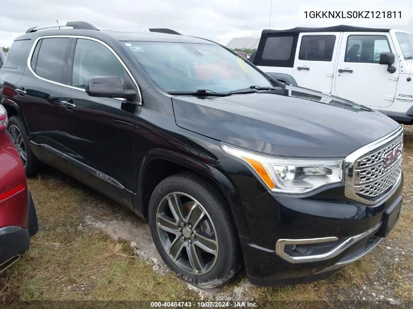 2019 GMC Acadia Denali VIN: 1GKKNXLS0KZ121811 Lot: 40484743