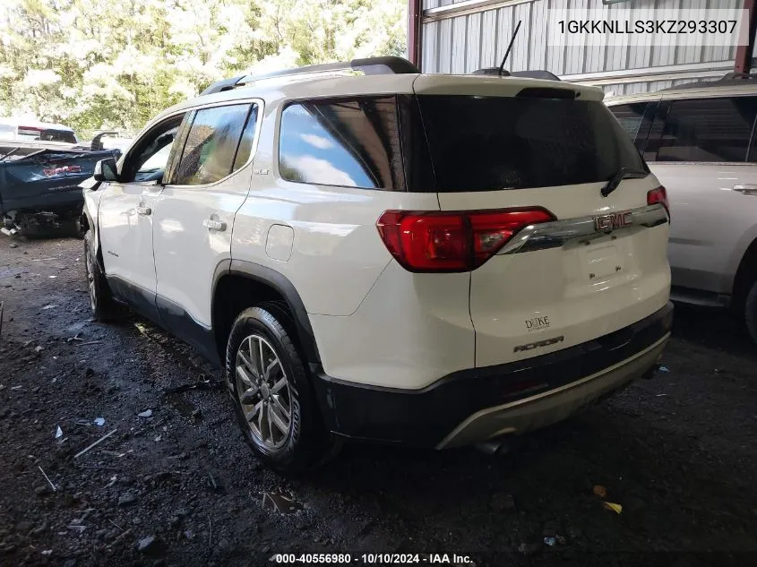 2019 GMC Acadia Sle-2 VIN: 1GKKNLLS3KZ293307 Lot: 40556980