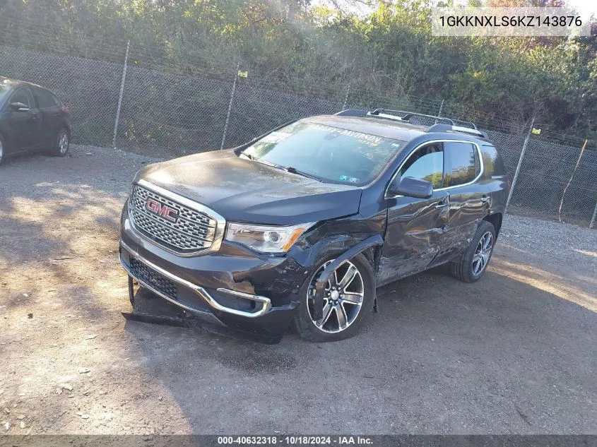 1GKKNXLS6KZ143876 2019 GMC Acadia Denali