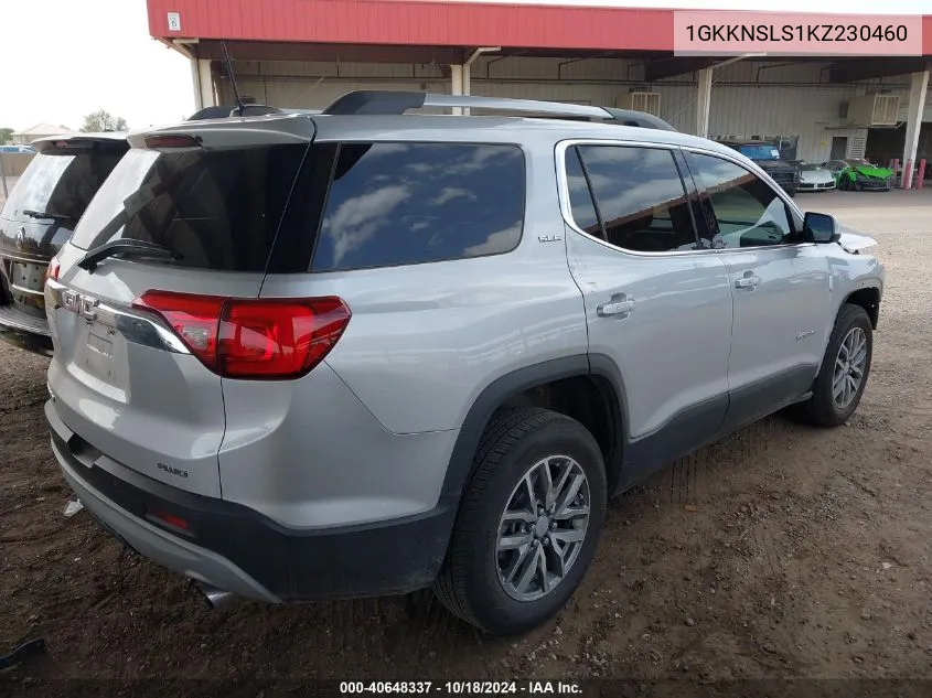 1GKKNSLS1KZ230460 2019 GMC Acadia Sle-2