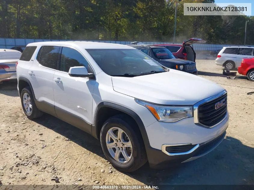 1GKKNKLA0KZ128381 2019 GMC Acadia Sle-1