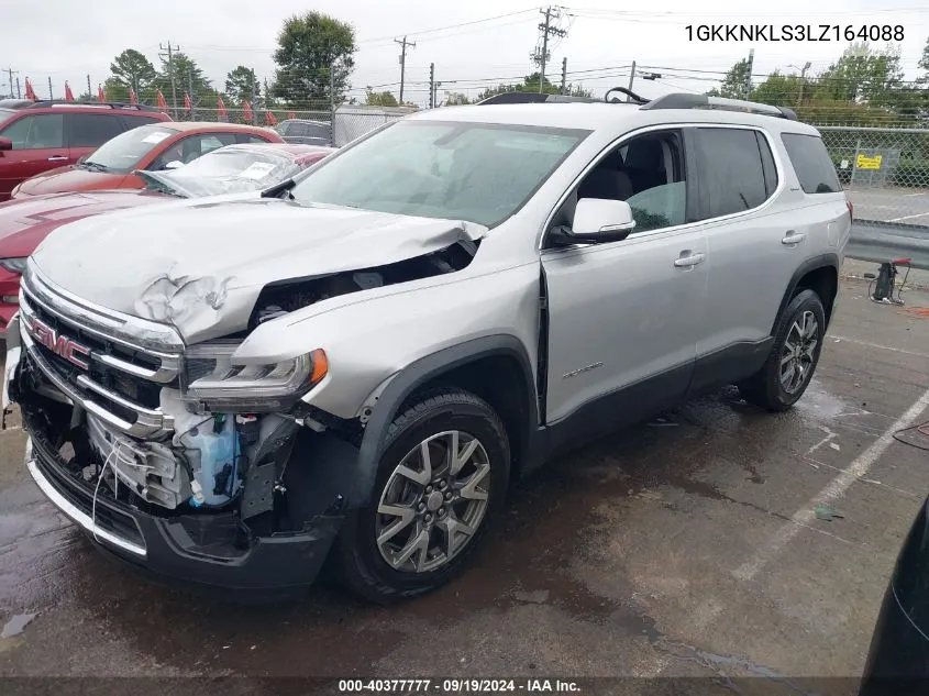 2020 GMC Acadia Fwd Sle VIN: 1GKKNKLS3LZ164088 Lot: 40377777