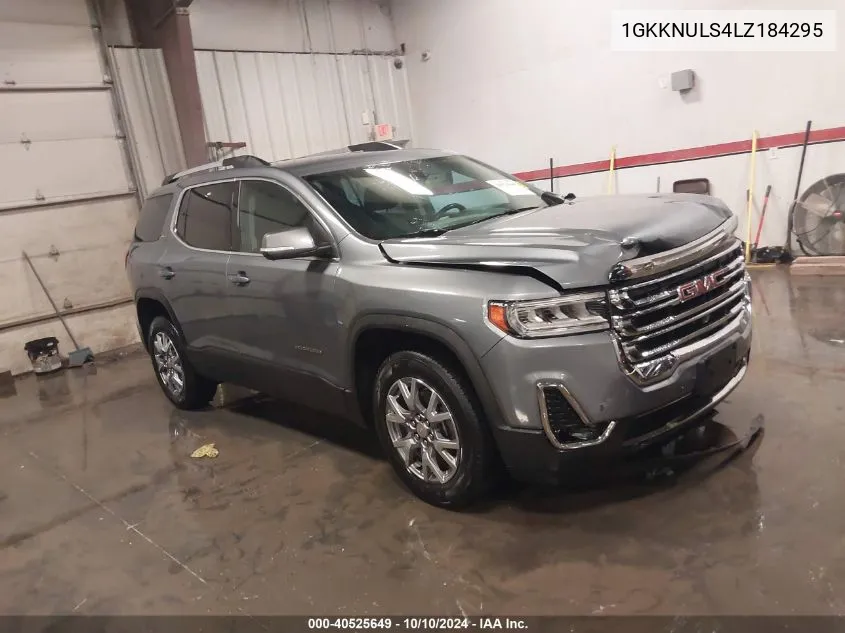 2020 GMC Acadia Awd Slt VIN: 1GKKNULS4LZ184295 Lot: 40525649