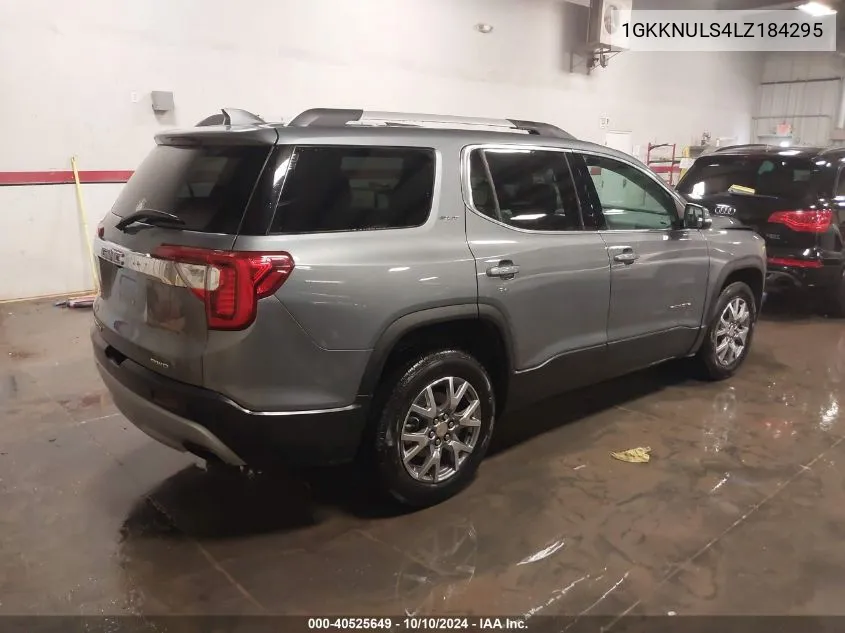 2020 GMC Acadia Awd Slt VIN: 1GKKNULS4LZ184295 Lot: 40525649