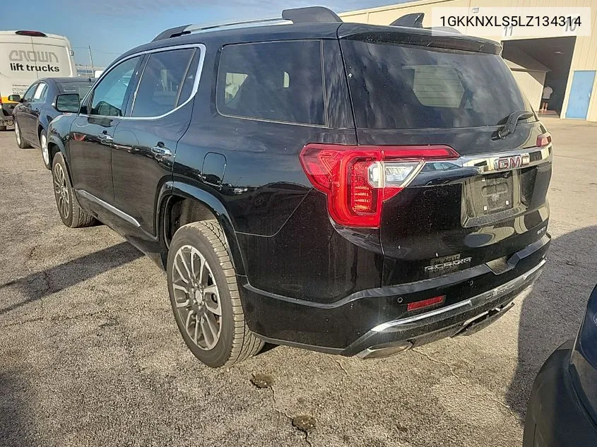 2020 GMC Acadia Denali VIN: 1GKKNXLS5LZ134314 Lot: 40592724